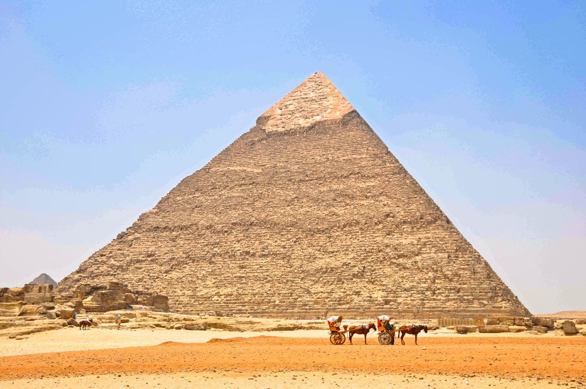 The Great Pyramid of Giza is just one of the amazing things to see in Egypt