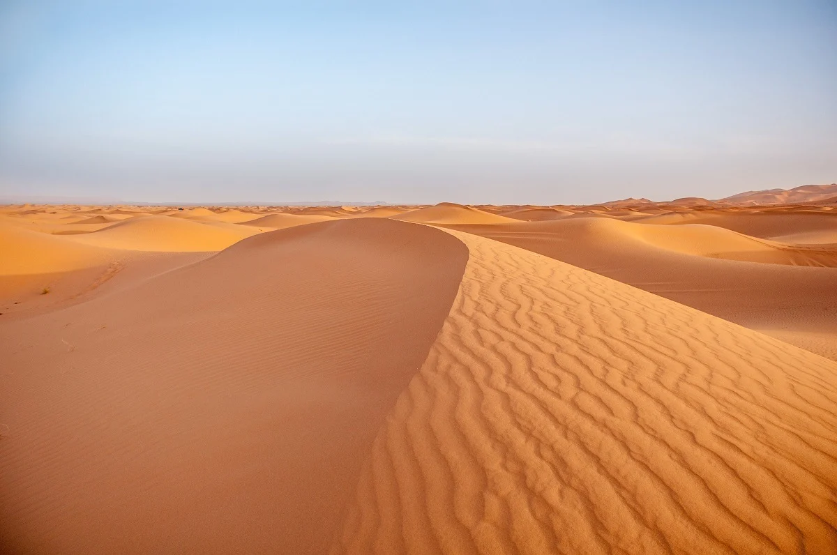 Sand dune of Erg Chebbi